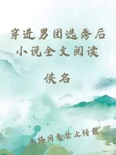 穿進(jìn)男團(tuán)選秀后小說(shuō)全文閱讀