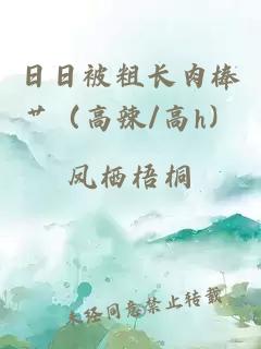 日日被粗長肉棒艸（高辣/高h(yuǎn)）